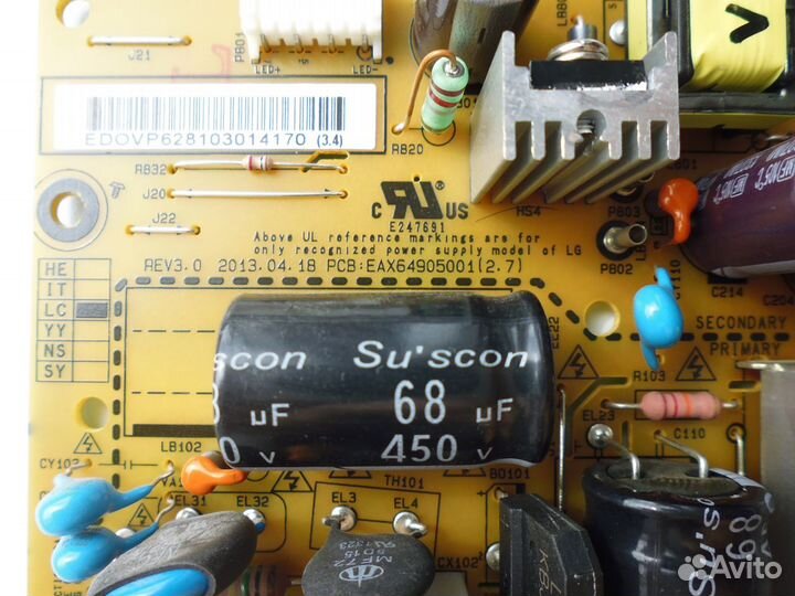 Блок питания EAX64905001(2.7) от LG 32LN536U