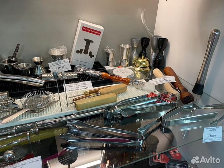 Аксессуары бармена бариста оптом Калининград