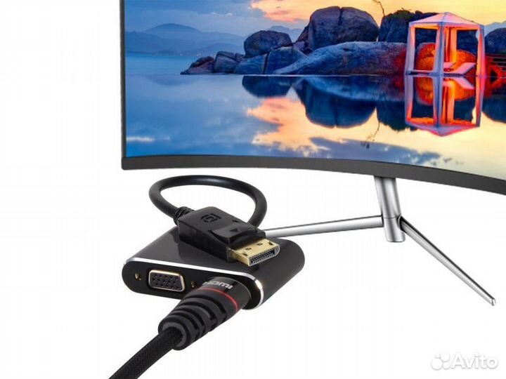 Кабель-переходник Display Port hdmi +VGA