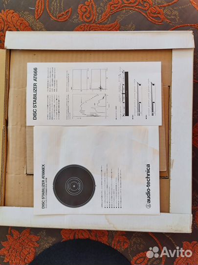 Trio Kenwood TS-20 Audio-Technica AT-600 маты