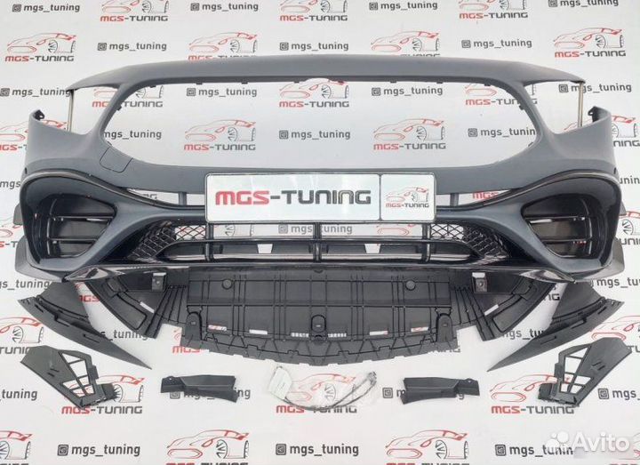 Бампер на Mercedes A-Class W177 стиль 45 AMG