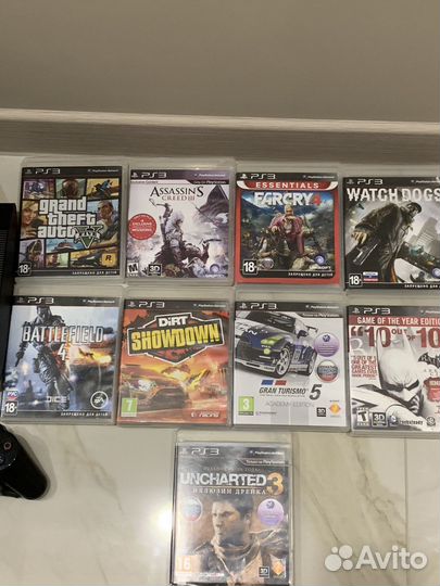 Sony PS3 super slim прошитая