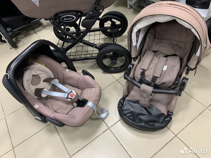 Коляска aroteam + maxi-cosi pebble