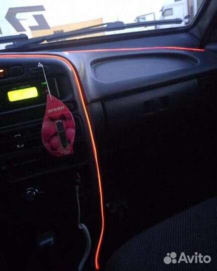 Неоновая лента в авто 12 вольт, подсветка неоновая