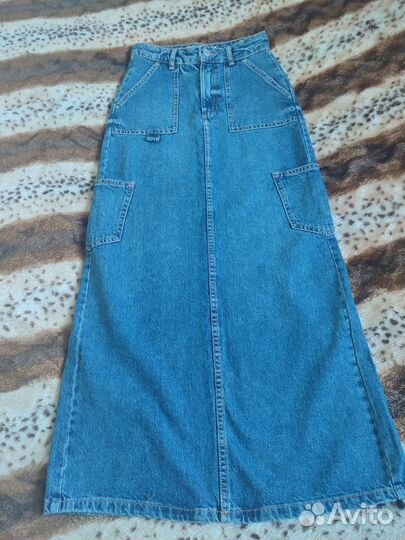 Джинсовая юбка