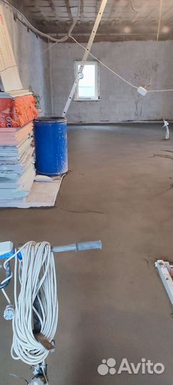 Полусухая стяжка пола