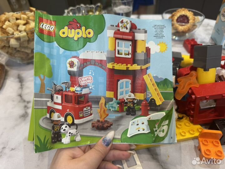 Lego duplo пожарная станция