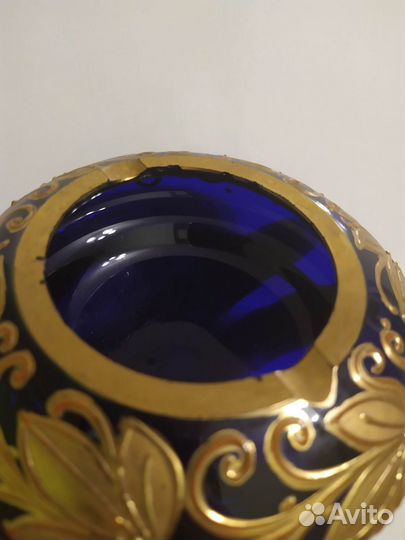 Пепельница Богемия ручная работа