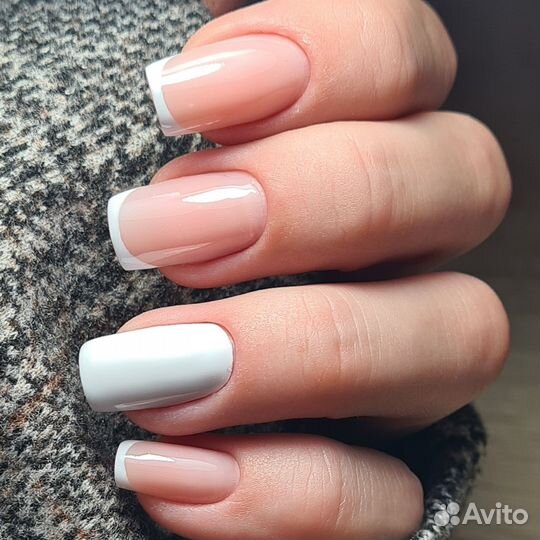 Маникюр +покрытие гель-лак с укреплением