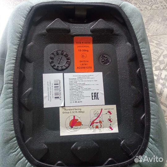 Детский бустер автомобильный