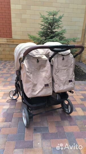 Коляска для двойни carrello connect