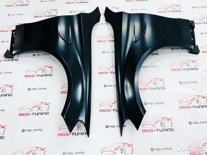 Комплект крыльев C-Class W205 стиль 63 AMG