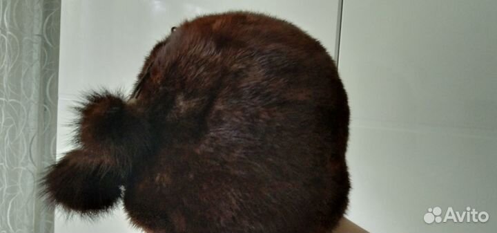 Шапка норковая женская бу