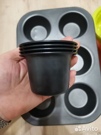 Формочки силиконовые и металлические для выпечки