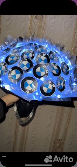 Декоративный букет светящийся