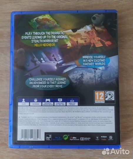 Игра для приставки Sony ps4