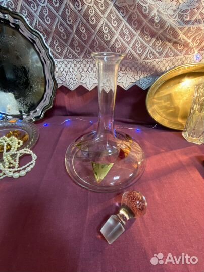 Графин для вина - декантер. Италия