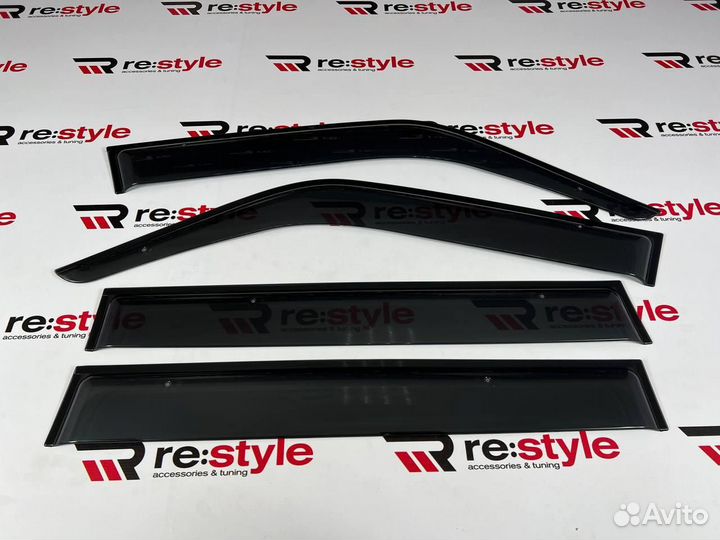 Ветровики Toyota Land Cruiser Prado 95 R2399