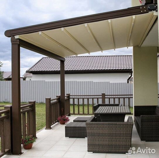 Маркизы, перголы, навесы, тенты