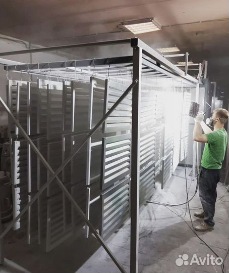 Полимерно-порошковая покраска