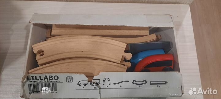 Деревянная железная дорога IKEA