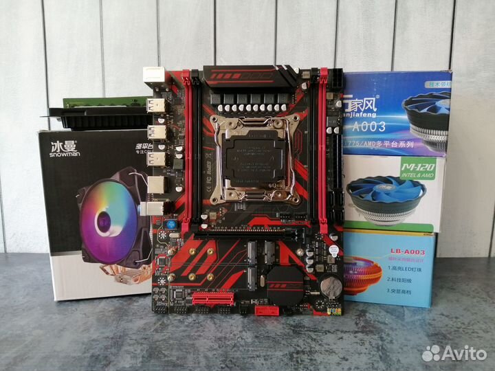 Материнская плата Atermiter X99 D4 на LGA 2011v3