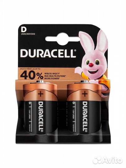 Батарейка Duracell LR20 D