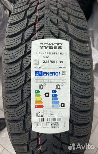 Nokian Tyres Hakkapeliitta R3 SUV 235/55 R19 105R
