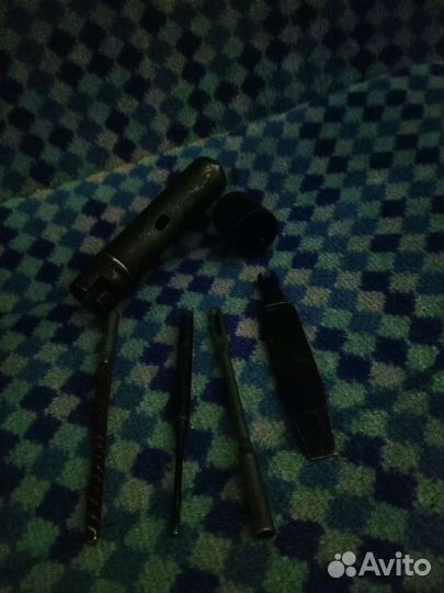 Пенал цилиндрический черный для чистки и разборки