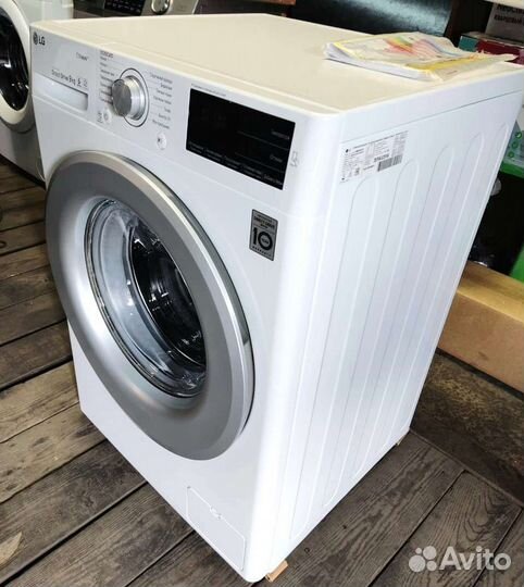 Стиральная машина LG F4M5VS4W - 9 кг (Инвертор)