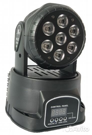 Вращающиеся светодиодные головы Wash 7*12w новые