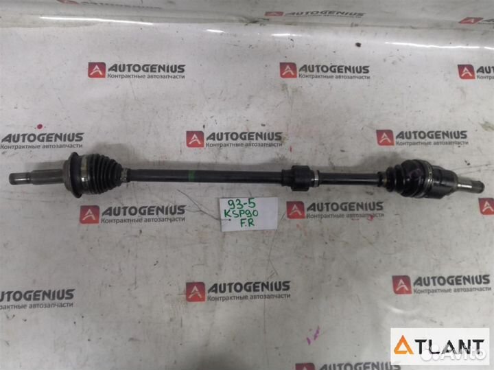 Привод передний правый toyota vitz