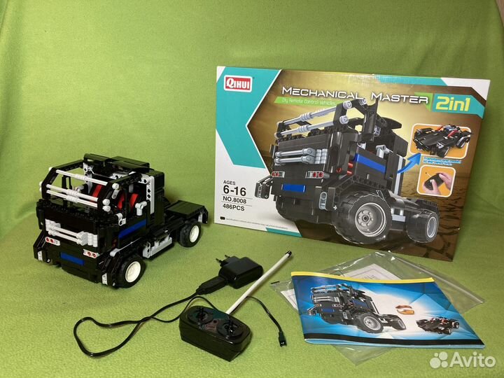 Конструктор машина на р/у 2 в 1