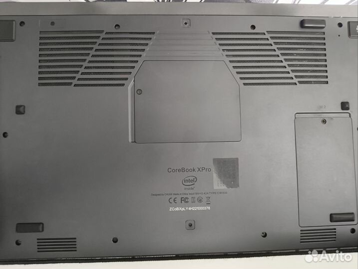 Ноутбук chuwi corebook xpro
