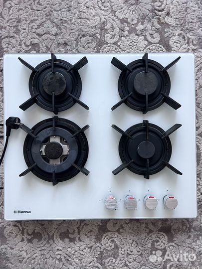 Газовая варочная панель 4 конфорки Hansa