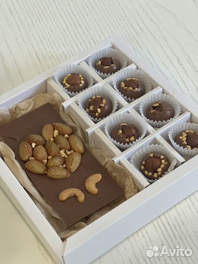 Шоколадные конфеты ручной работы
