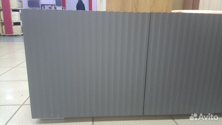 Tв тумба 2,13 м нaвеснaя Кантри-1 вотан/гpафит