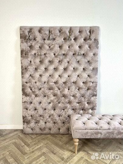 Стеновая панель 120*171 из ткани Crush 04