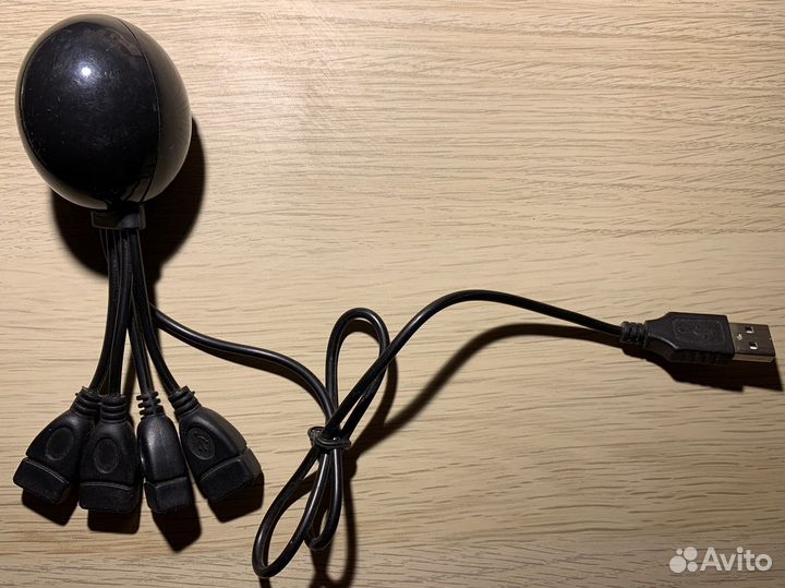 USB хаб осьминог (4 порта)