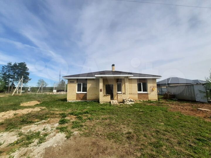 Коттедж 125 м² на участке 10 сот.