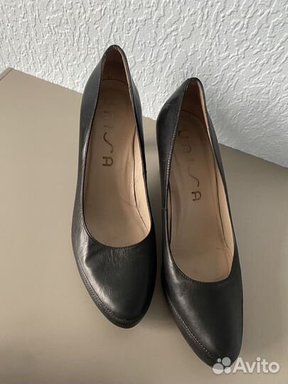 Туфли кожаные unisa