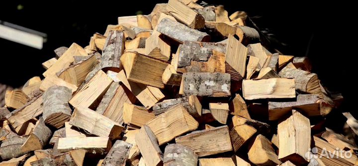 Дрова в чурках