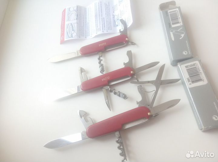 Три Ножа Швейцарские Victorinox