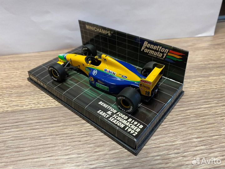 Minichamps 1/43 Benetton Ford B191B early season 1
