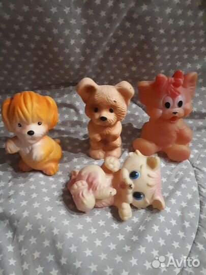 Резиновые игрушки СССР