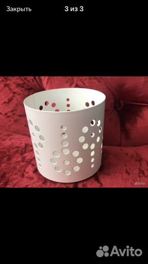 Стаканчик для свечи IKEA