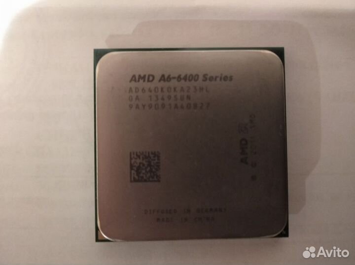 Процессор AMD A 6 - 6400