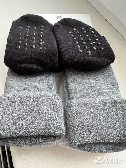 Новые махровые носочки нескользящие hm