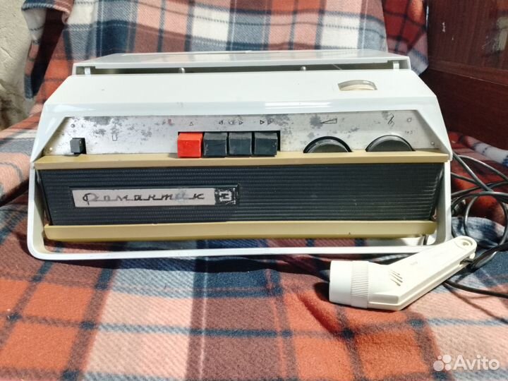 Катушечный магнитофон романтик 3