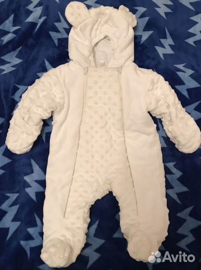 Детский утеплённый комбинезон